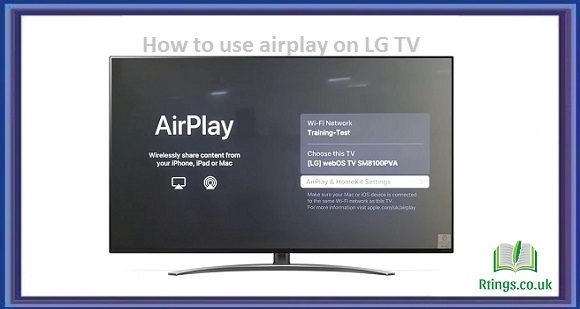 How to use airplay on LG TV