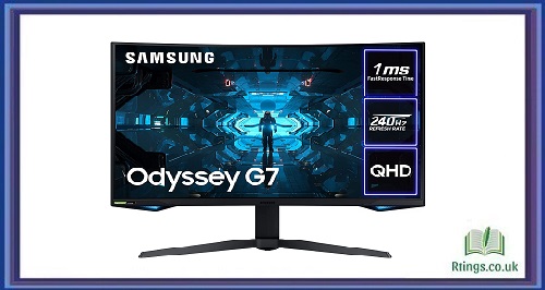Samsung Odyssey G7 LC32G75TQSPXXU 32 1000R Curved Gaming Monitor